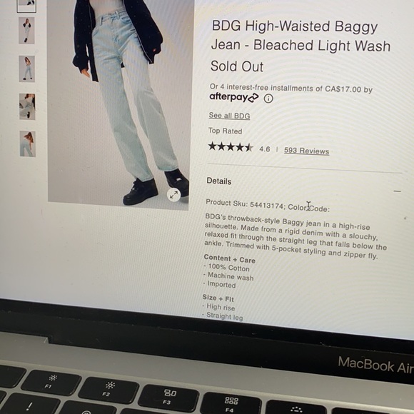 Urban outfitters BDG high-waisted Baggy Jean - Picture 9 of 9